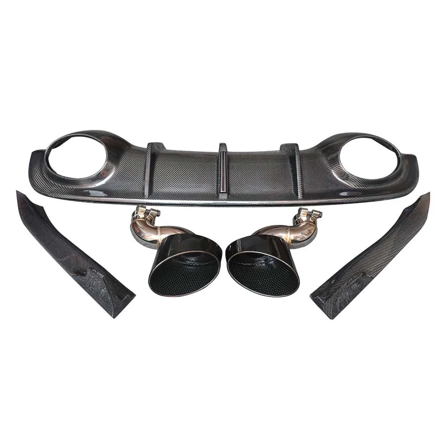 

Suitable for 2016-2019 estate models: RS-style carbon fiber rear lip (small body kit for modification)