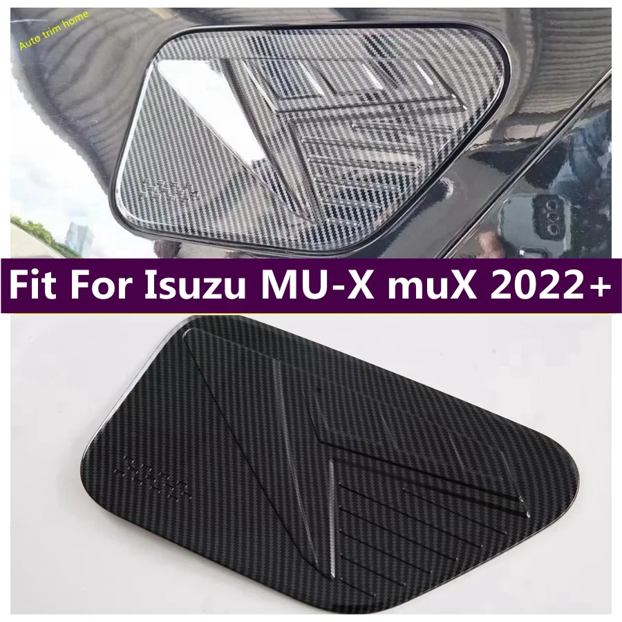 

Gasoline Petro Diesel Fuel Tank Oil Filler Cover Protector Decor Cap Trim Accessories Car Styling For Isuzu MU-X muX 2022 2023