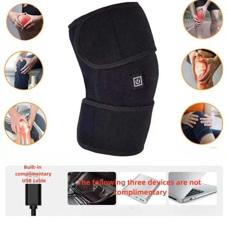 Knee Pads Warm Electric Heating Sports Outdoor Cold Protection Joint Leg Pads For Men And Women The Same Gift Preferred Knee Pad