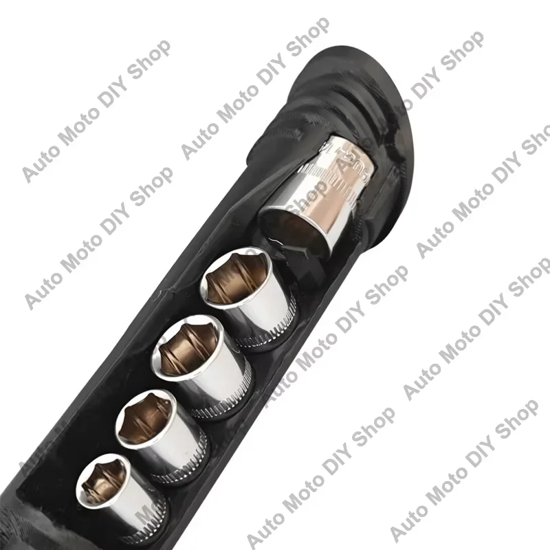 For CFMOTO 450MT/450SR/450SRS Portable Motorcycle Tool Storage Case Optional Ratchet Wrench/3D Printed Flat Screwdriver Bit
