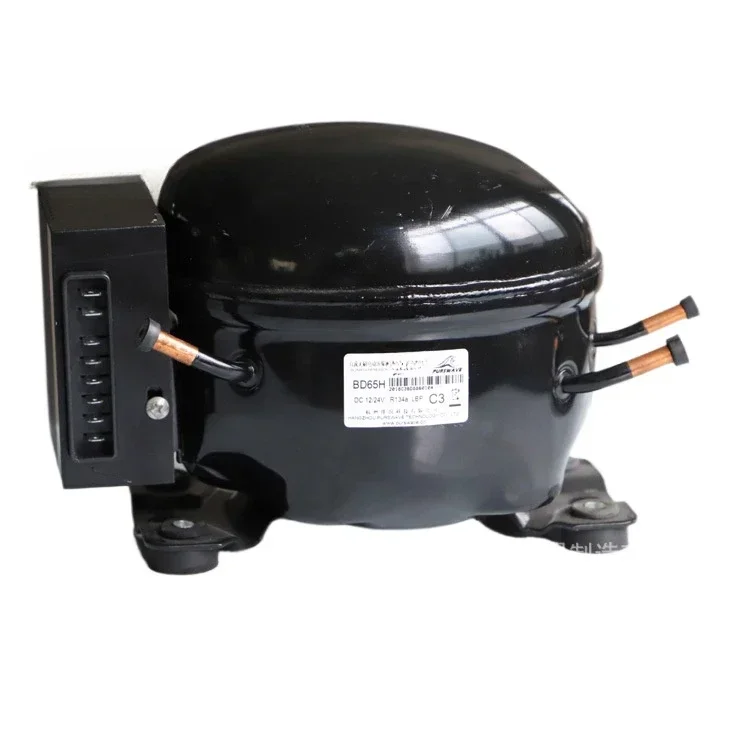 Compressor DC12V24V48V BD15H/25H/35H Mini Compressor for RV Parts Max. 400L Refrigerator Portable Vehicle Refrigerator