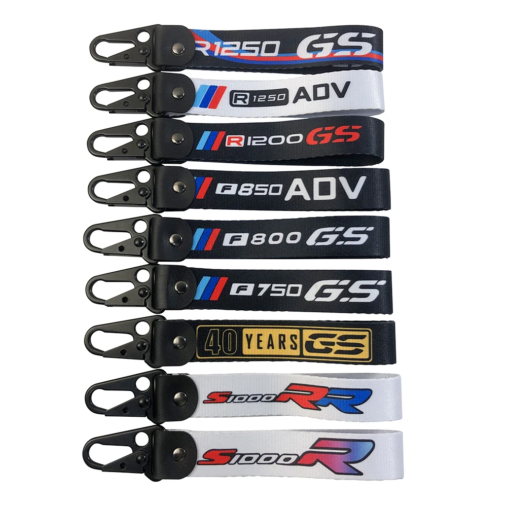 Motorcycle Keychain Key Ring Case for BMW S1000R S1000RR F750GS F800GS F850GS R1200GS R1250GS Adventure ADV