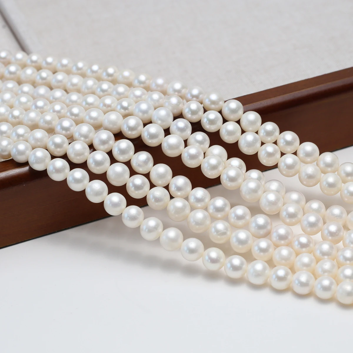 

AAAA 8-9mm High-Quality Near-Round Natural Freshwater Pearl Beads for Jewelry Making Supplies DIY Necklace Bracelet Accessories