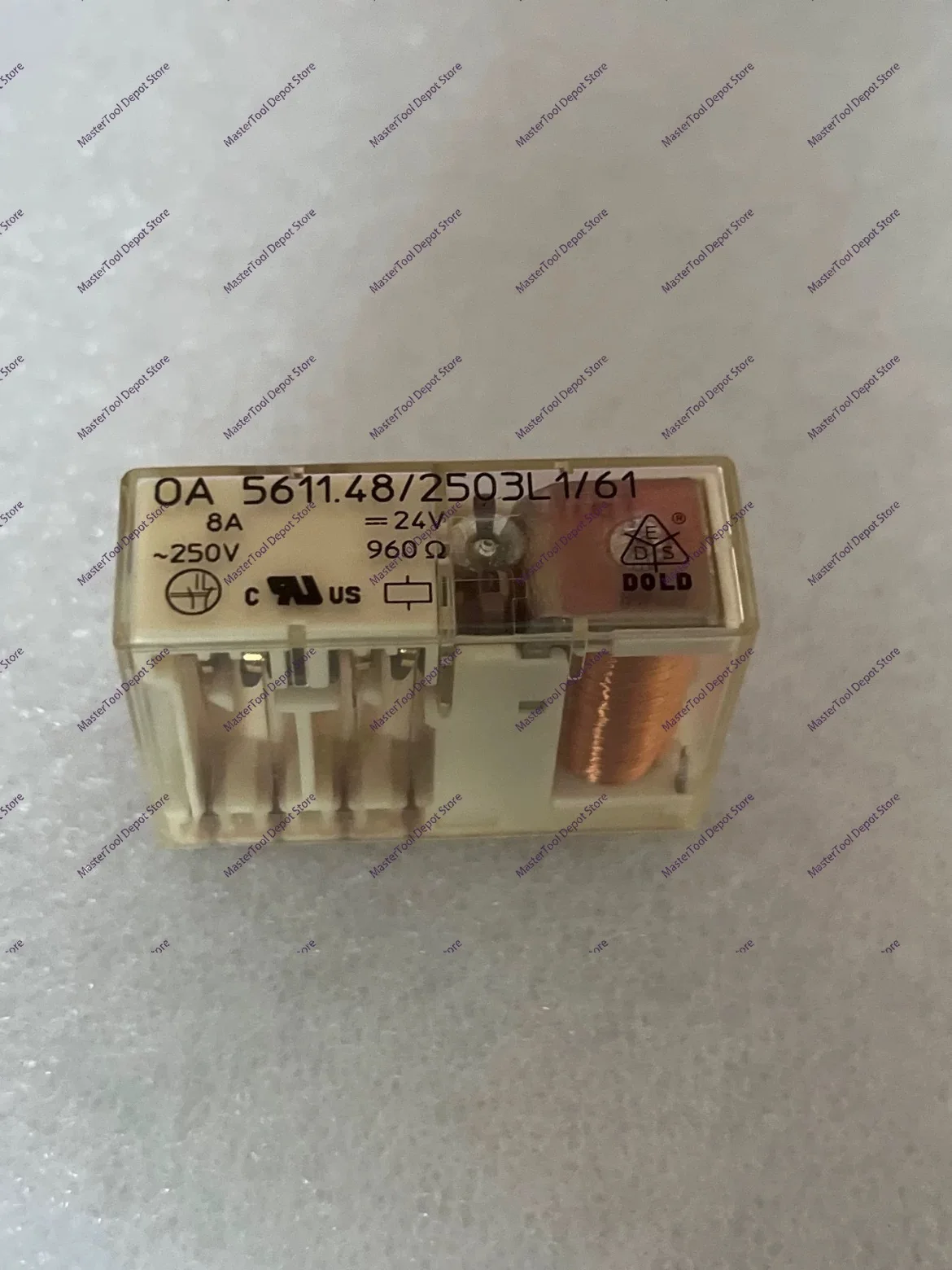 

1pcs 100% original Disassembly genuine relay:OA 5611.48/2503L1/61 24V safety relay Disassemble and test well