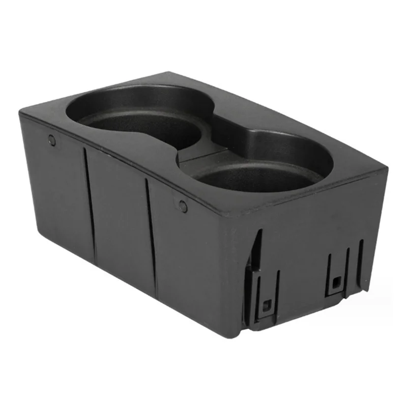 

DELAM-1 Piece BC3Z-7813562-AA Front Center Console Cup Holder Insert Double Hole Cup Holder ABS For Ford F250 F350 2011-2016