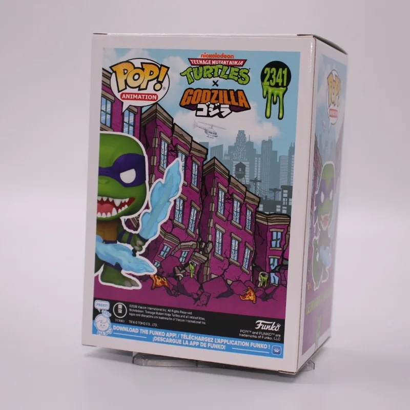 

Funko Pop Teenage Mutant NinjaTurtles Michelangelo LeonardoGodzilla King GhidorahOfficial CollectibleVinyl Figure for Hobby Fans