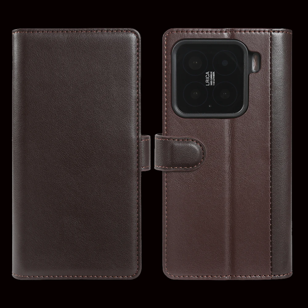 

Sheepskin Genuine Leather Case For Xiaomi 15T Pro 15 15S 14T Pro 13T 13 Ultra 11 lite 12S 12T 17 Pro Max Phone Case Cover Wallet