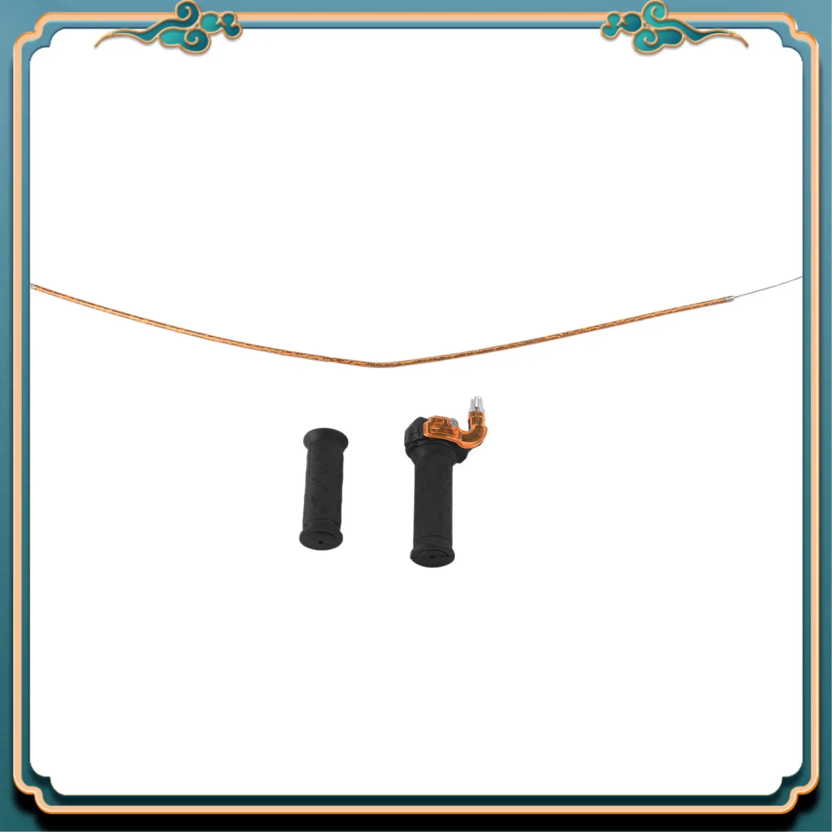 Lo último en juego de cables de acelerador de giro restringible para Mini Moto Bike Dirt Bike Quad de 47Cc y 49Cc