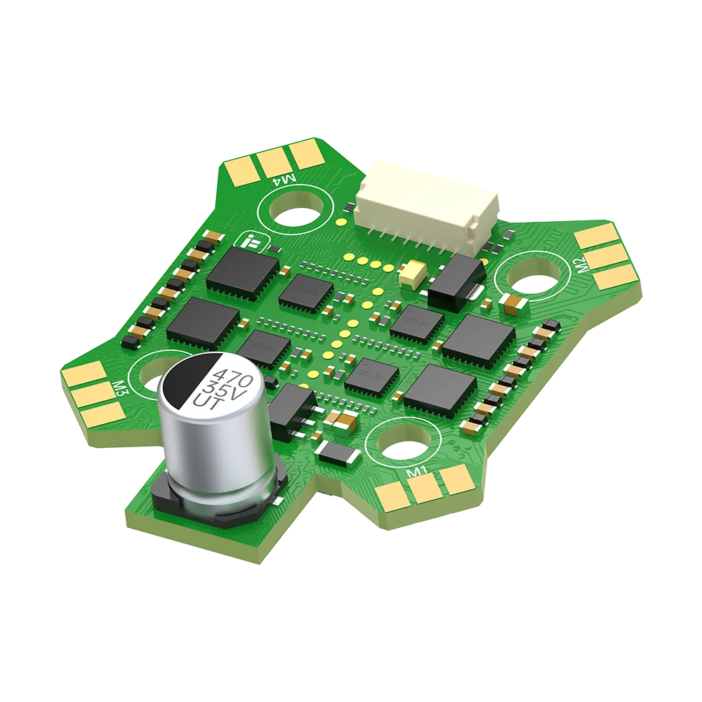 اي فلايت بليتز مينى FPV مع فتحة تثبيت ، E55S ، 4 في 1 ، 2-6S ESC ، 20x20mm