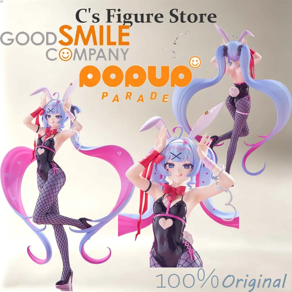 Hot Sale In Stock Good Smile Pop Up Parade L Size Rabbit Hole Ver Hatsune Miku Figure Anime Model