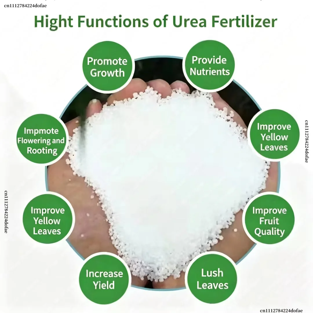 Urea High Nitrogen Plant Food Water Soluble Fertilizer For Ornamental Flowers & Potted Plants