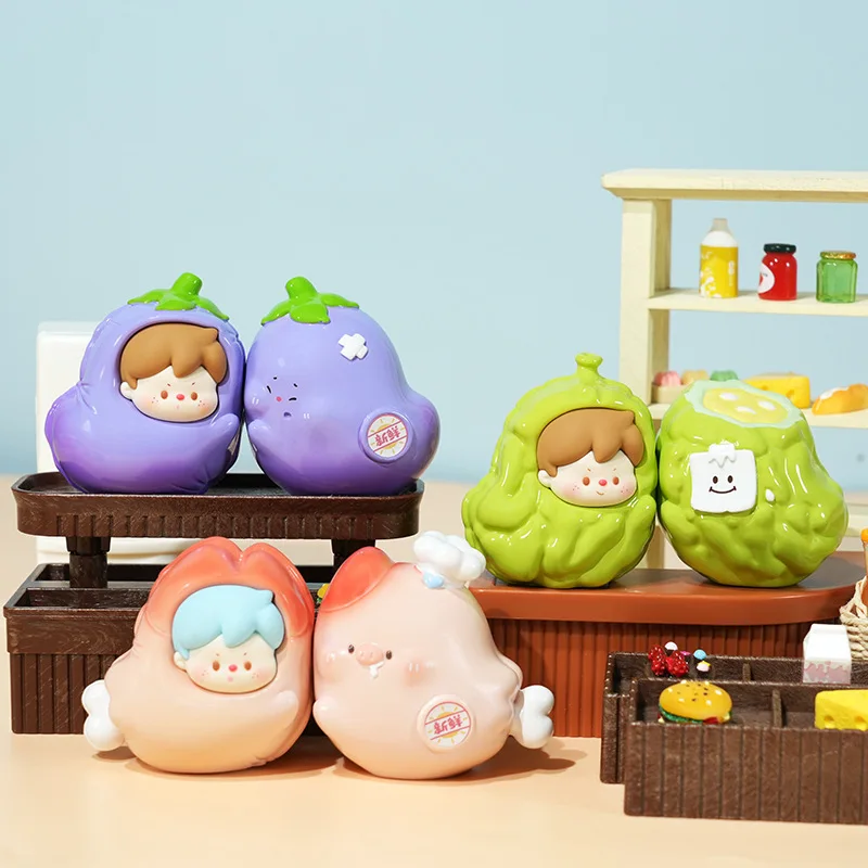 

Подлинная серия Abu Fresh, слепая коробка, магнитные украшения, офисное общежитие, рабочий стол, прекрасная декомпрессия, исцеление, игрушки для пар, подарки