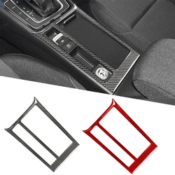 For Volkswagen Vw Golf 7 Mk7 Gti Carbon Fibre Interior Cup Holder Panel Decorative Sticker Modification Accessories