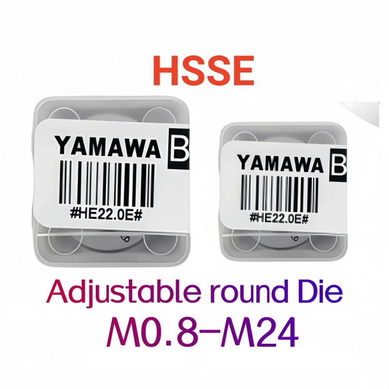 1PCS Japan YAMAWA Adjustable round Die M0.8-M24 Metric Stainless Steel for AR-D