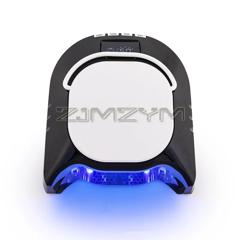 86W High Power Nail Lamp Dual Light Rechargeable Nail Dryer Wireless Nail Art Manicure Tools With Advanced Unique Mirror-finish