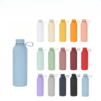 350-1000ML Stainless Steel Small Mouth Thermos Sports Kettle Keep Cold Thermal Mug Portable Insulated Cup Gym Water Kettle