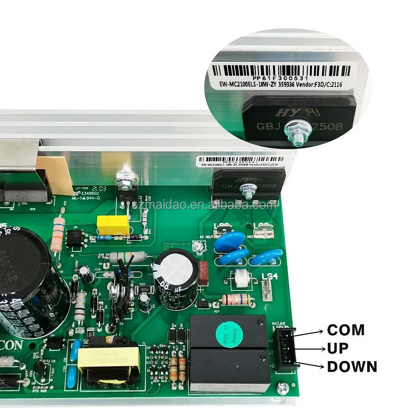 Treadmill Motor Controller MC2100ELS-18W MC2100ELS-18W-ZY / 2Y 220V Lower Control Board Power Supply Board for ICON PROFORM PCB