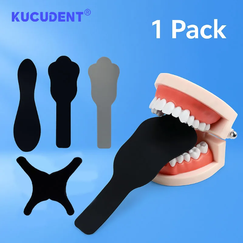 

1Pc Dental Photo Contrast Board - Autoclavable Silicone Black Background Plate for Oral Photography Bendable for Dentistry Shots