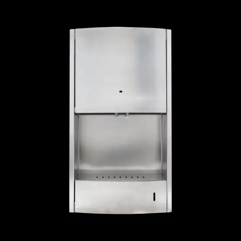 Satin Finished 304 Stainless Steel Automatic Electric Hand Dryer for Bathroom