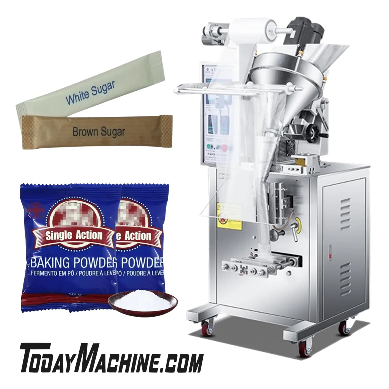 Automatic Stick Round Corner Sachet Instant Drink Powder Bag Packing Machine