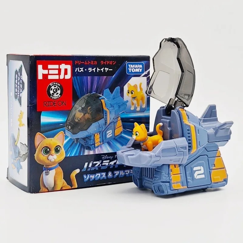 TAKARA TOMY Toy Story Buzz Lightyear Alien nave espacial modelo coche juguete colección regalo para niños