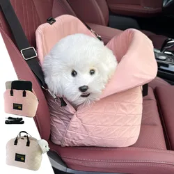 Dog Cats Car Seat Protector Bag Portable Soft fabric Dog cat Carrier Bags, for Dogs Cats Travel Warm Shoulder Bag Dog Supplies
