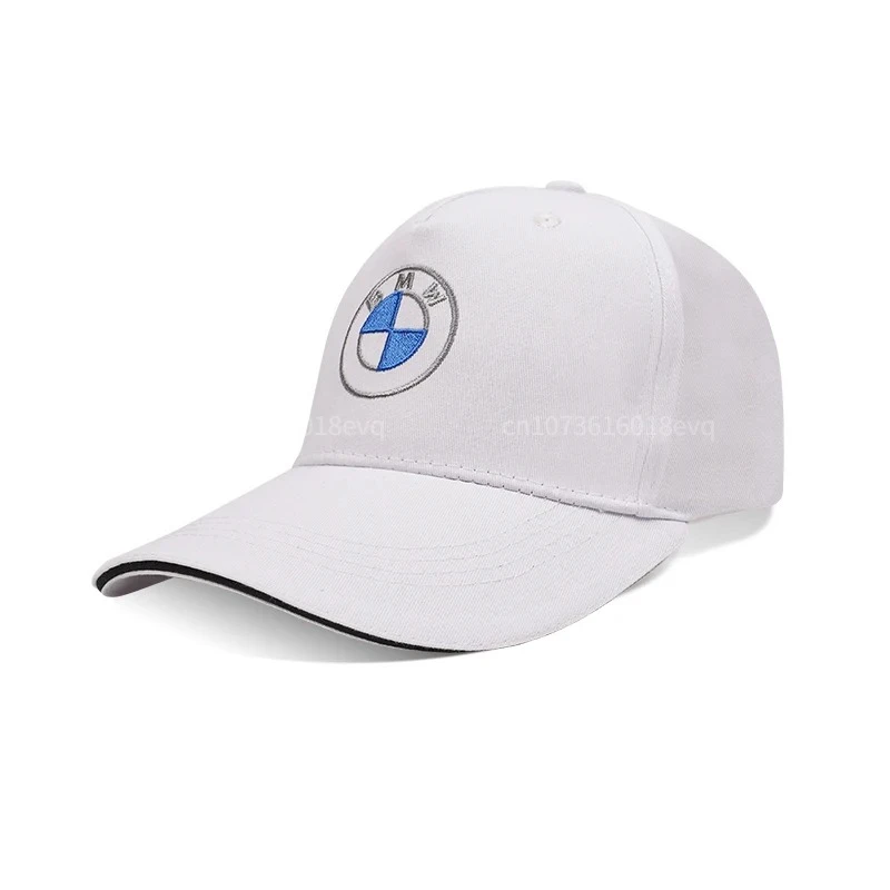 Baseball Cap Outdoor Summer Sports Hat White New Logo Embroidered Men Women Baseball Cap for BMW M POWER X3 X5 X6 E90 E70 F30