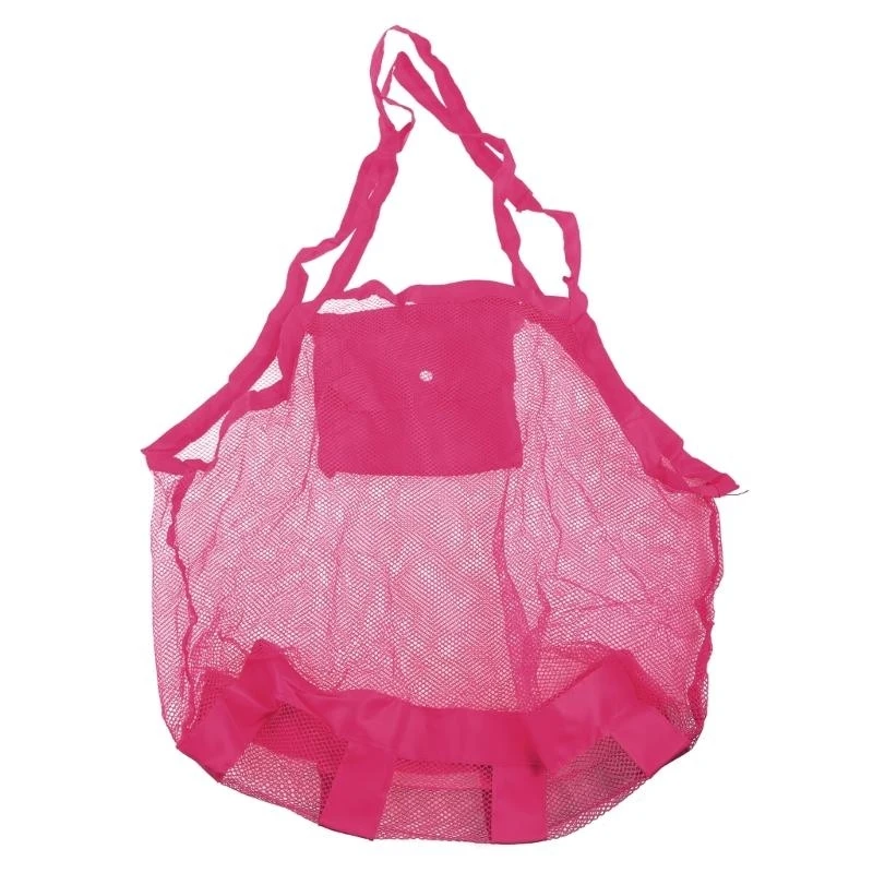 

Q0KB Big Mesh Tote Bag Toge Toy Используется для хранения игрушек для хранения раковины быстрое сухое сетка.