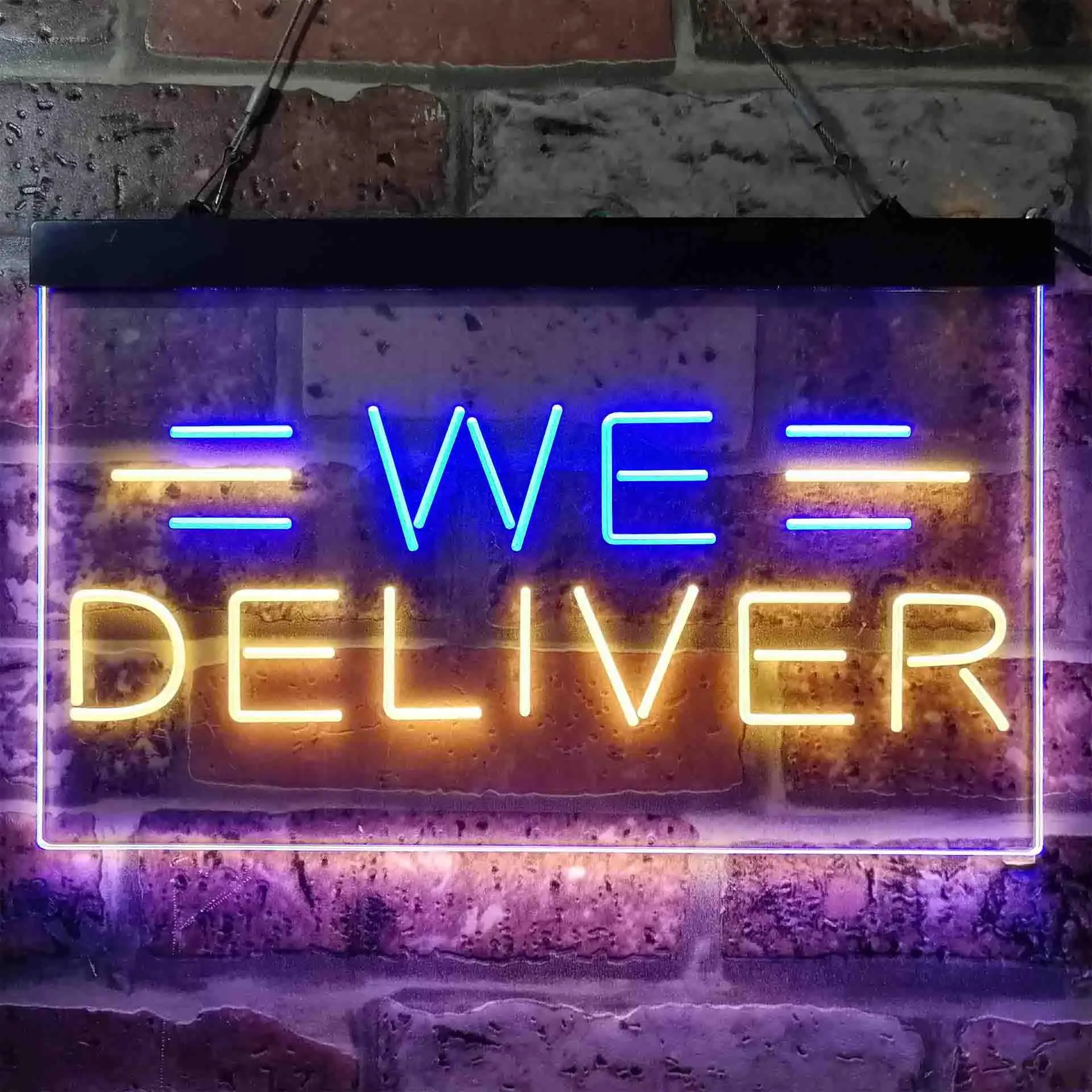 

We Delivery Dual Color Led Neon Sign st6-i3822