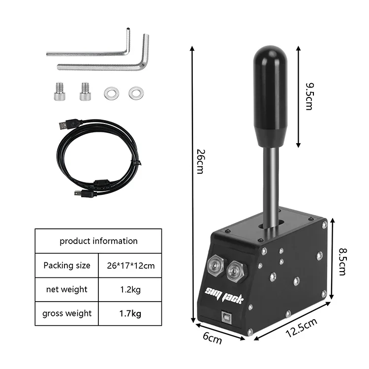 

Technology Production Manual Transmission Car Racing Sequential Shifter-SQB002 for Gaming