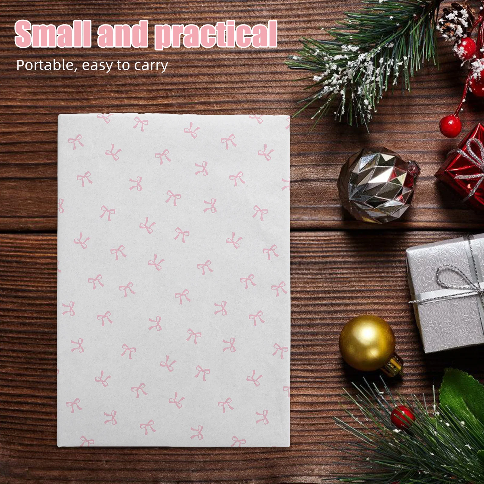 20 قطعة ورق تغليف القوس اللطيف هدايا عيد الميلاد عيد الحب ورق فني مزخرف القوس يطبع هدية حفلة التفاف التفاف ديكور