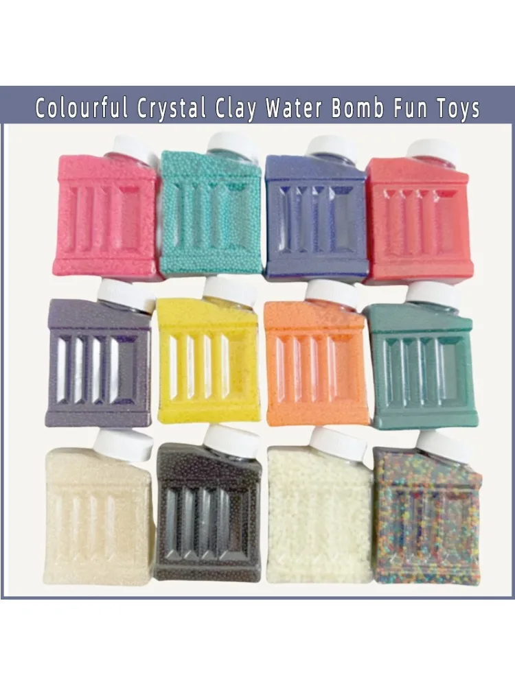 HOTGel Ball 7-8MM Pistola Giocattolo Proiettili Accessori Estate Tiro all'aperto Giocare Gioco di sport acquatici Pistola giocattolo con proiettili d'acqua