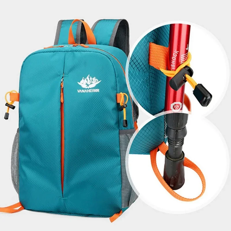 New Foldable Backpack Outdoor Ultra Light Camping Hiking Travel Bag Men\'s and Women\'s Computer Waterproof Backpack Day Bag
