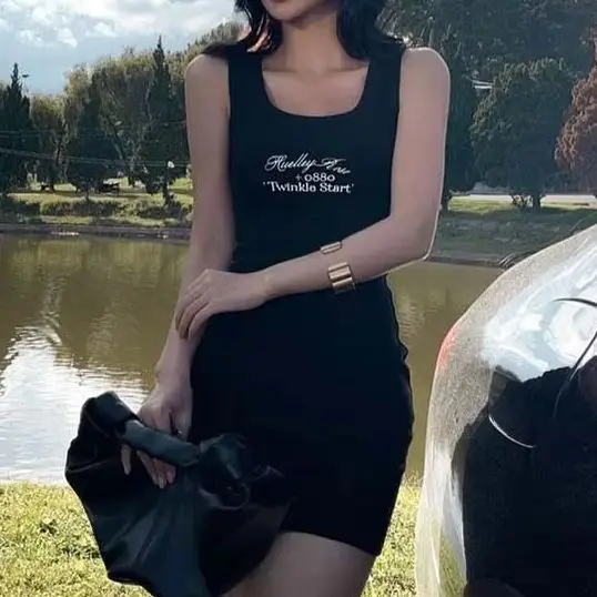 Girls Y2K Letter Pr…