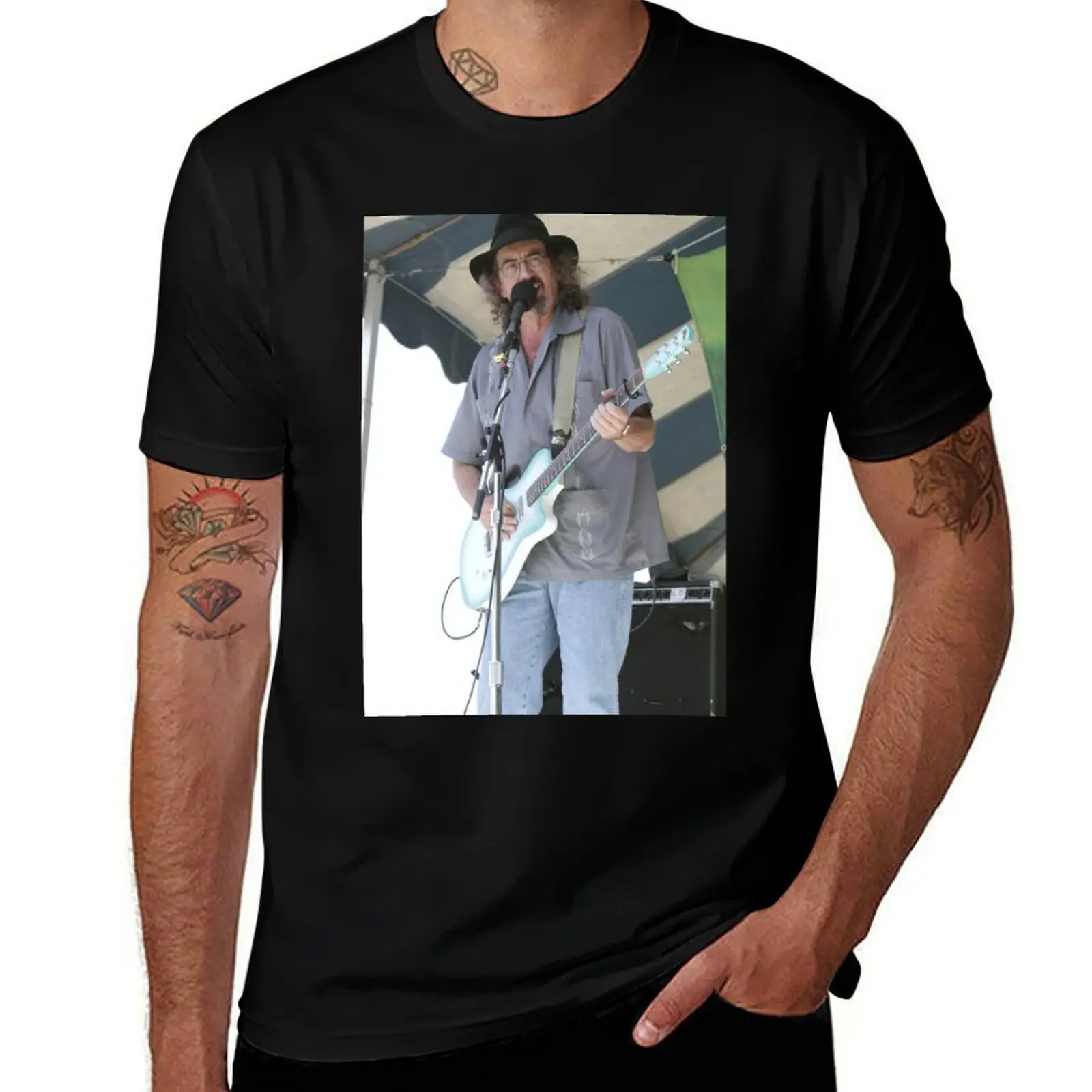 James McMurtry Photograph T-Shirt anime t shirts sublime tees fitted t shirts for men