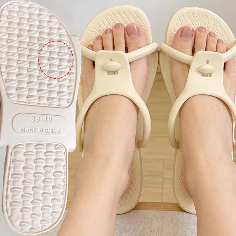 

2026 Essential Travel Items Beach Slippers for Couples Portable Foldable Summer Swimming Anti Slip Outdoor and Cool Slippers