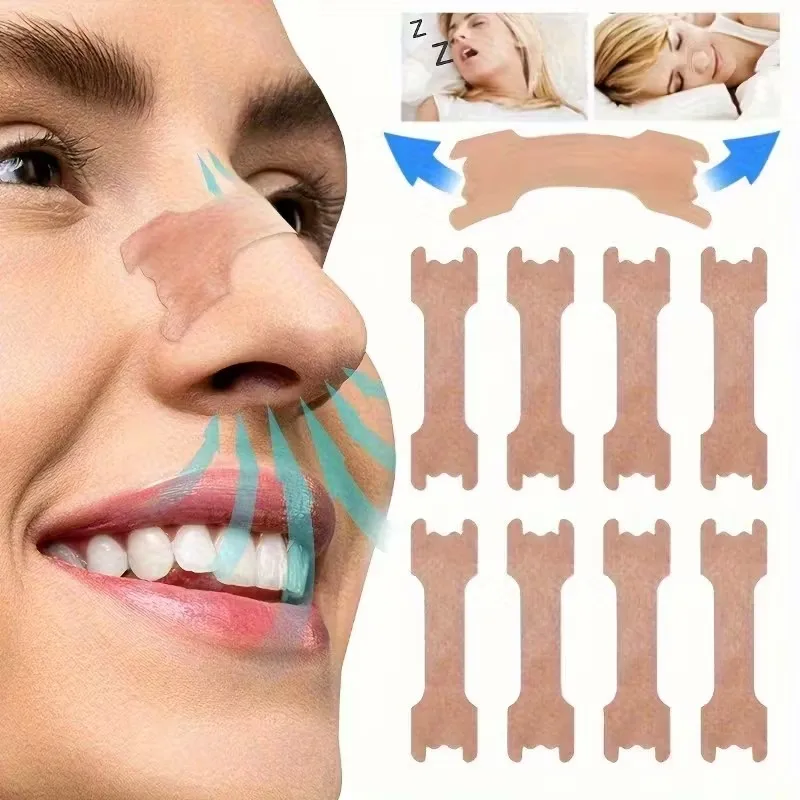 60pcs of Skin-Colored Nose Strips Designed for Comfortable And Breathable Nasal Application, Ideal for Improving Breathing