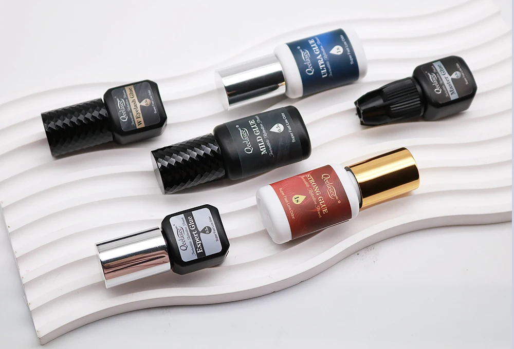 Qeelasee Wimpernkleber, 0,5 s, schnell trocknend, professioneller Wimpernverlängerungskleber, wasserfest, mild, langlebig, Make-up-Werkzeug, Wimpernkleber – Detail 20