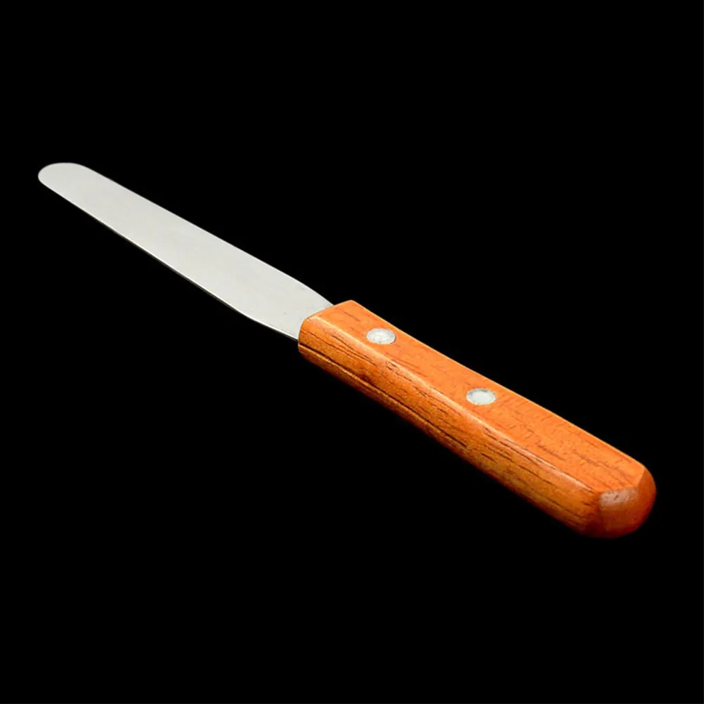 

1Pcs Reusable Metal Waxing Spatula Fine Craftsmanship Coating Tool Even Wax Distribution Strong Durability Comfort Grip Handle