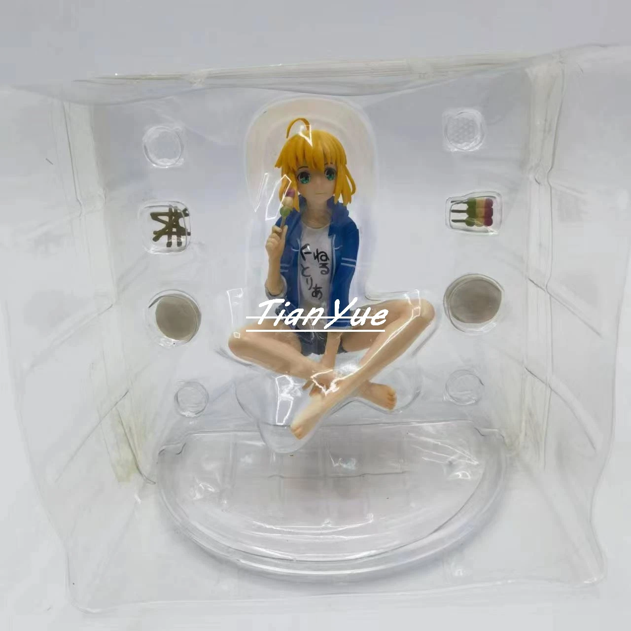 Anime Fate Grand Order Saber Eating version Action Figure Model Toy 14cm