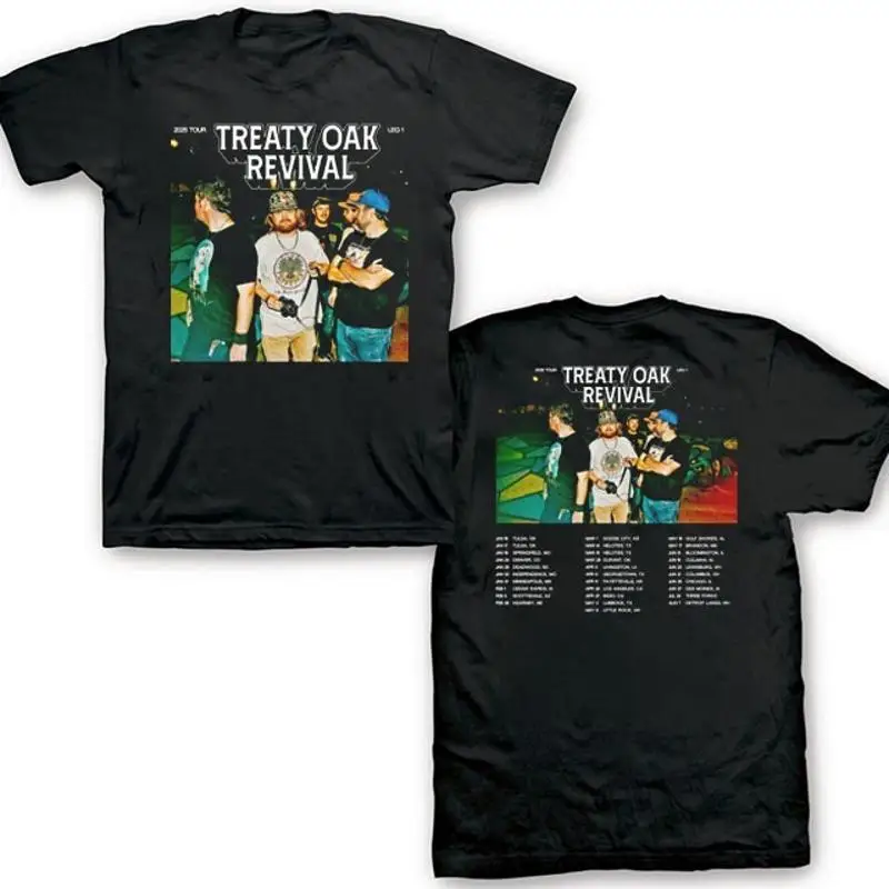 

New Treaty Oak Revival 2025 Tour For Fans S 5Xl T Shirt Uh818
