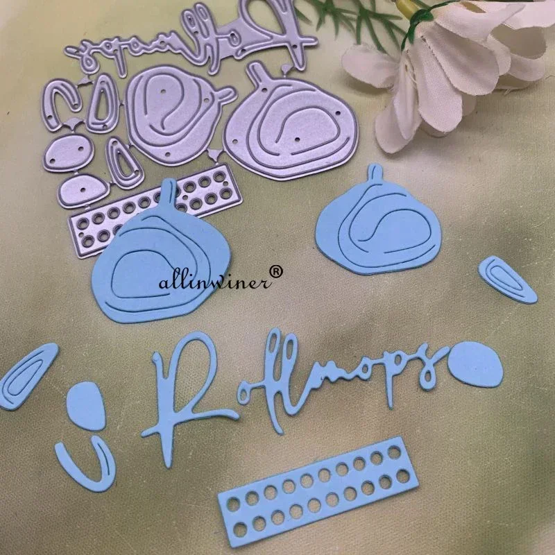 

Conch letter Metal Cutting Dies Stencils For DIY Scrapbooking Decorative Embossing Handcraft Die Cutting Template