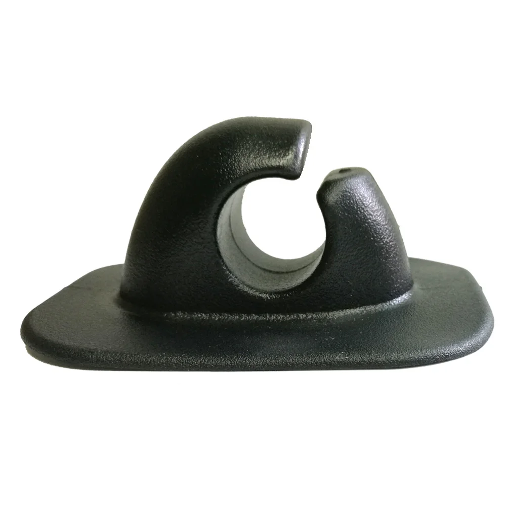 2pc Inflatable Boat Rowing Pole Paddle Clips Holder PVC Mount Patch Dinghy Kayak Canoeing Rafting Round Single Hole Rope Buckle