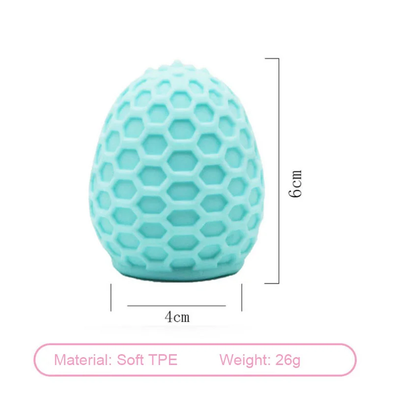 Portable Male Masturbator Cup Penis Trainer Penis Massage Stretchy Silicone Vagina Egg Vacuum Pocket Cup for Men Adult Sex Toys view 5