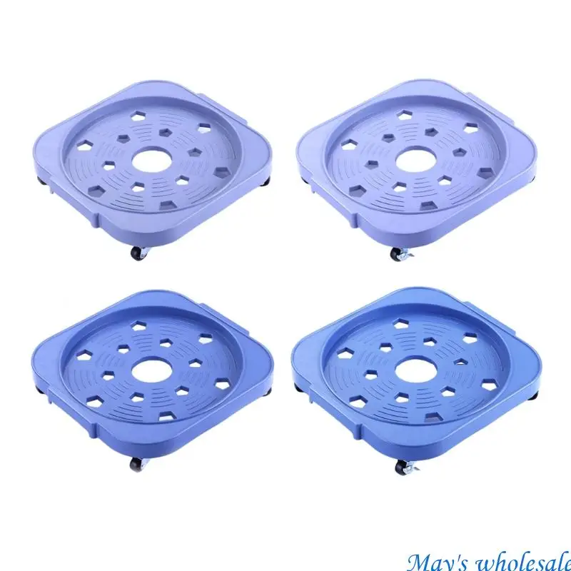 2pcs Propanes Cylinder Stand With 4 Swivels Wheel Brake Systems Multipurpose Plant Holders for Home Gardening Use 448A