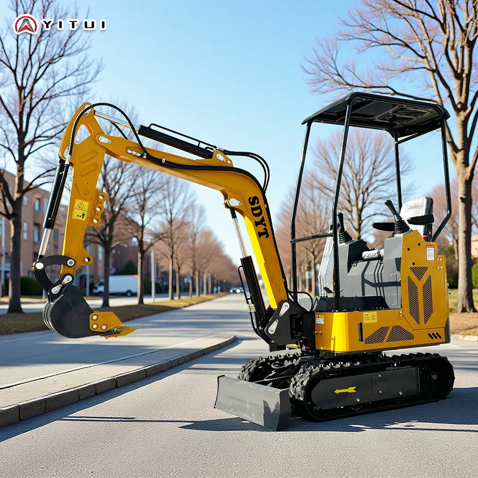 1.2 Tons Mini Excavator Customized Hydraulic Mini Digger CE EPA Euro 5 Certified Fast Delivery from Factory