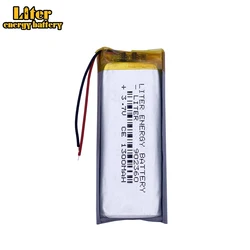 3.7V 1300mAH 902360 polymer lithium ion / Li-ion battery for model aircraft,GPS,mp3,mp4,cell phone,speaker