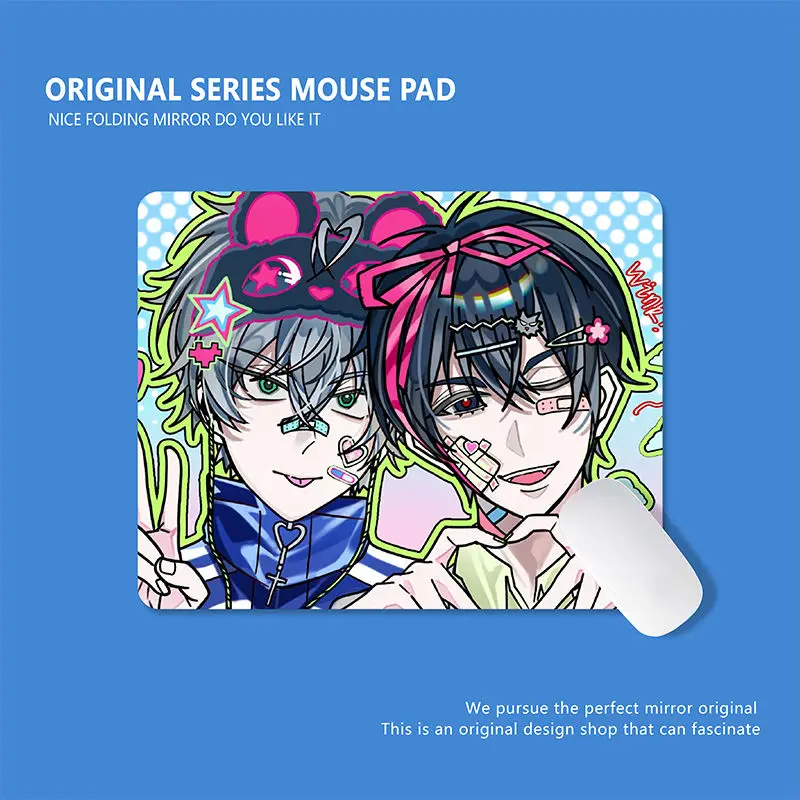 새로운 외계인 무대 마우스 패드 소형 사무실 컴퓨터 책상 매트 테이블 키보드 마우스 패드 노트북 쿠션 미끄럼 방지 데스크 패드 홈 장식