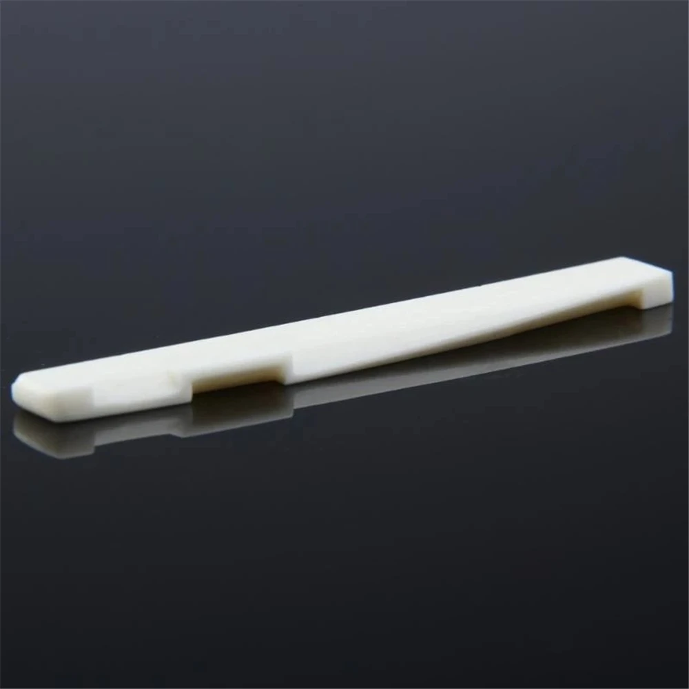 

1 Set Stringed Instruments 6 String Guitar Parts Guitar Accessories Acoustic Guitar Saddle and Nut Bone Bridge Guitar Bridge