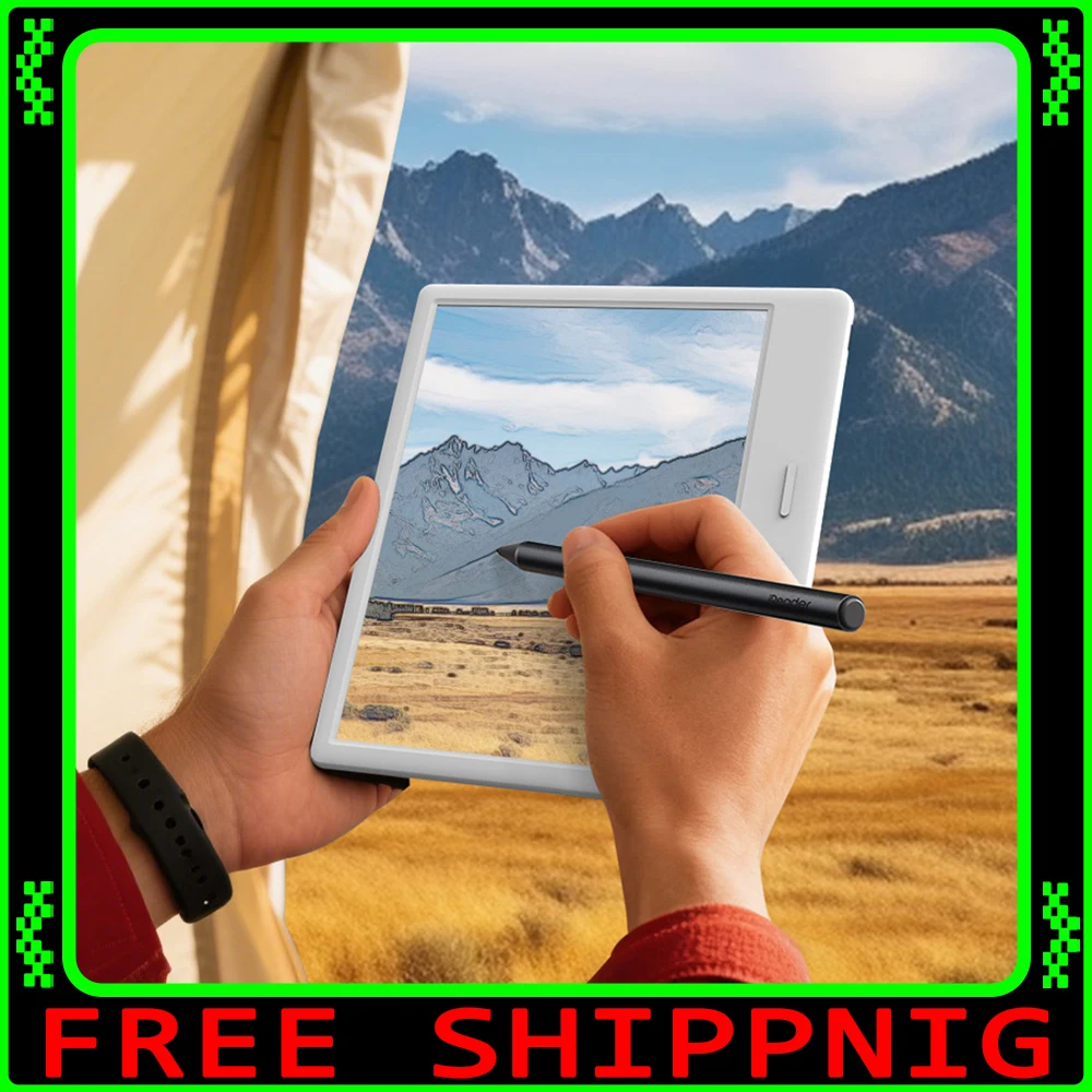 

iReader Ocean 5C 7 дюймов 1680x1264 цветной чернильный экран 4 + 64 ГБ портативный считыватель электронных книг с аккумулятором 3000 мАч 300PPI BW 150PPI цвет